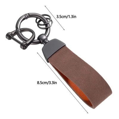 Karcmentes autós kulcstartó cink ötvözet mesterséges bőr kulcstartó autó csecsebecsés kulcstartó kulcstartó autóbelső tartozékokhoz