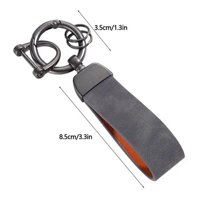 Karcmentes autós kulcstartó cink ötvözet mesterséges bőr kulcstartó autó csecsebecsés kulcstartó kulcstartó autóbelső tartozékokhoz