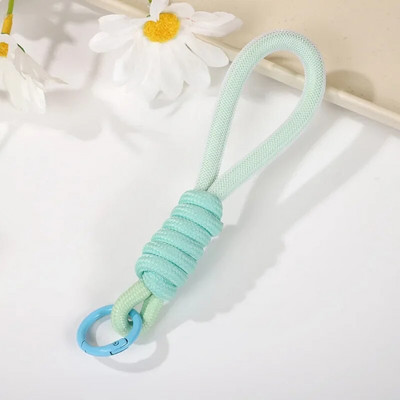 Punutud kootud võtmehoidja kaelarihm Pandlaga kotikott Võtmehoidja kaelapael telefoniümbrisele Auto nipsasjakeste võtmehoidja isetehtud tarvikud