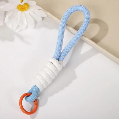 Punutud kootud võtmehoidja kaelarihm Pandlaga kotikott Võtmehoidja kaelapael telefoniümbrisele Auto nipsasjakeste võtmehoidja isetehtud tarvikud