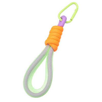 Pīta aukla Divu krāsu sprādze Fluorescējoša krāsa Tālruņa siksniņa Somas Ornamenti Virves kulons Universāls tālruņa piekariņš