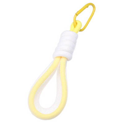 Pīta aukla Divu krāsu sprādze Fluorescējoša krāsa Tālruņa siksniņa Somas Ornamenti Virves kulons Universāls tālruņa piekariņš