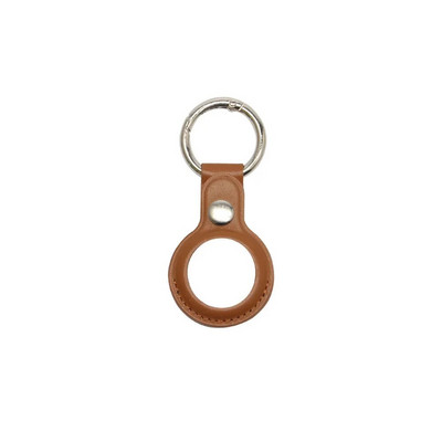 Apple`i õhumärgiste ümbrisele, nahast võtmehoidjale, kaitsemärgise jälgimisseadmele, kaotsiminekuvastasele seadmele õhumärgise jaoks õhusildi ümbris llavero