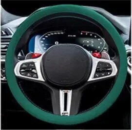 Auto silikoonist rooliratta kate Üliõhuke moodne sportlik higi imav libisemisvastane Four Seasons universaalne veoauto õhuke pehme