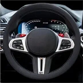 Auto silikoonist rooliratta kate Üliõhuke moodne sportlik higi imav libisemisvastane Four Seasons universaalne veoauto õhuke pehme