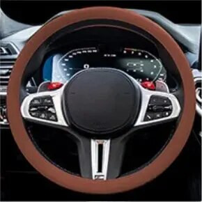 Auto silikoonist rooliratta kate Üliõhuke moodne sportlik higi imav libisemisvastane Four Seasons universaalne veoauto õhuke pehme