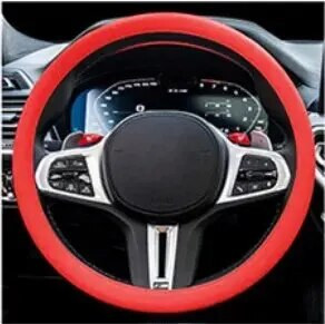 Auto silikoonist rooliratta kate Üliõhuke moodne sportlik higi imav libisemisvastane Four Seasons universaalne veoauto õhuke pehme