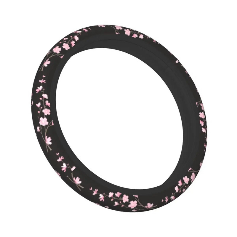 Cherry Blossom kormánykerék burkolat Girl Sakura Cherry Blossom Cherry kormánykerék védő Univerzális Fit autós kiegészítők