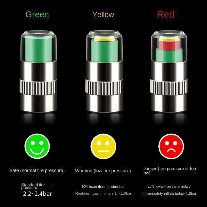 Auto rehvi klapi kork Auto elektriauto mootorratta klapi kork Alumiiniumisulamist klapi südamiku kate rehvirõhk autoosad