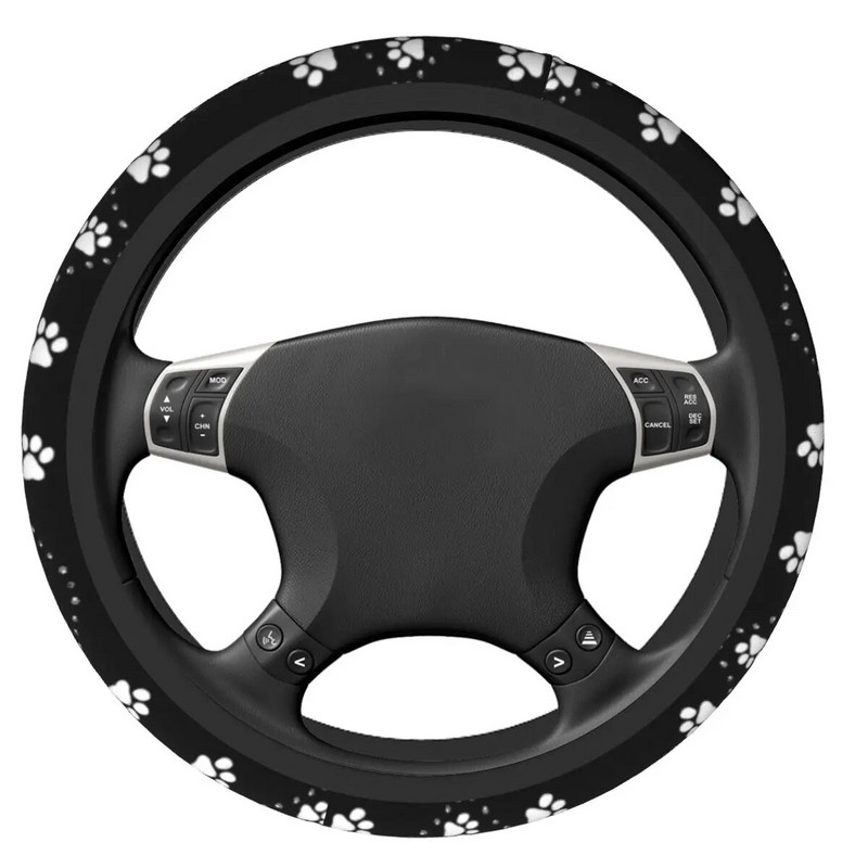 38 cm auto rooliratta katted Koerte käpad Käpa universaalsed armsad loomapunutised rooliratta kaanel Auto autotarvikud