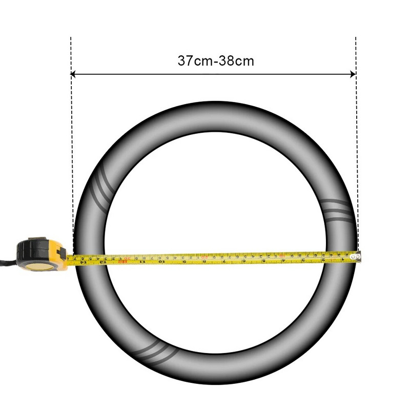 YOSOLO lina universāls elastīgs auto stūres pārsegs etniskā stila auto aksesuāri