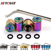 Capace antifurt pentru supape de anvelope, capace de tijă de supapă în stil sport Capace rezistente la praf pentru mașini, SUV-uri, biciclete și biciclete, camioane, motociclete