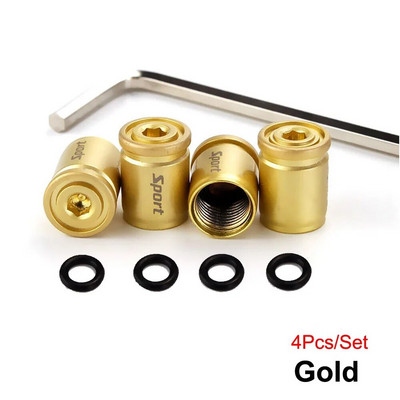 Capace antifurt pentru supape de anvelope, capace de tijă de supapă în stil sport Capace rezistente la praf pentru mașini, SUV-uri, biciclete și biciclete, camioane, motociclete