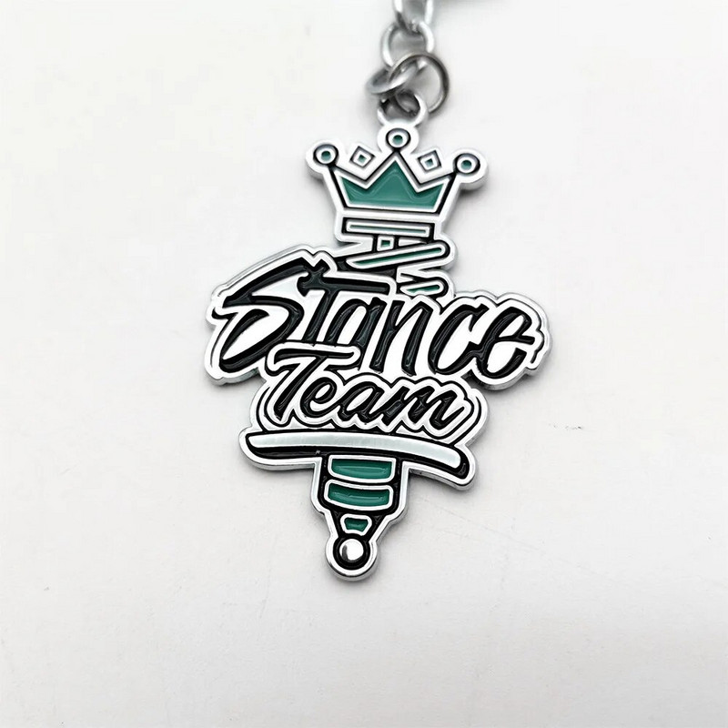 Stance Team JDM Styling Metāla 3D Atslēgu Piekariņš Auto Atslēgu Piekariņš Atslēgu Piekariņi Auto Piederumi Vīram Bērni Dāvana