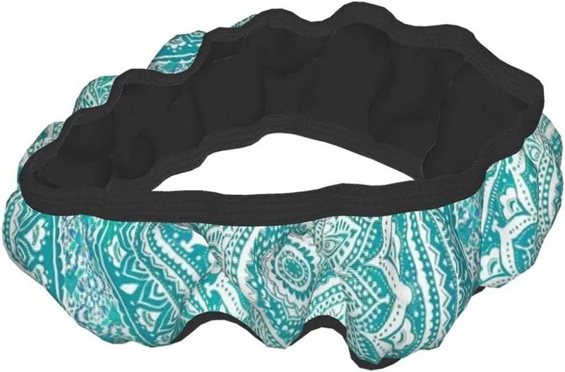 Tirkīza zilganzaļas stūres pārsegs, zaļš sievietēm un vīriešiem, universāls 15 collu pretslīdes neoprēna mīksts stūres pārsegs