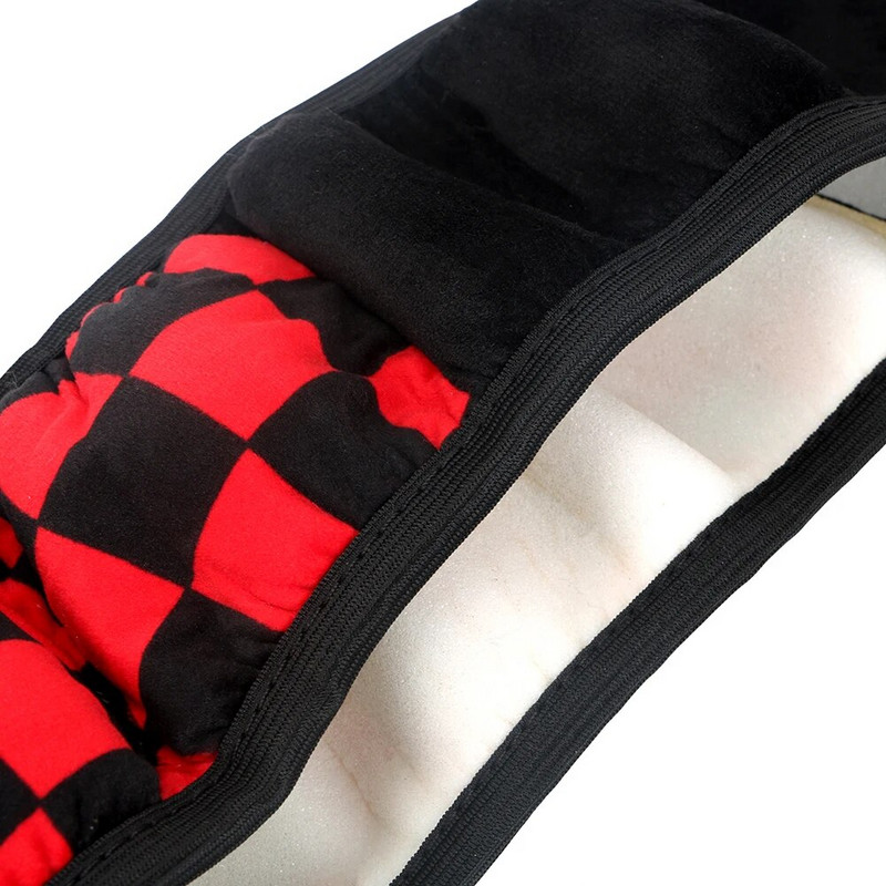 Autodekoratsioon Auto stiilis universaalne plüüskangast läbimõõt 38 cm auto rooli kate, mis sobib enamiku autode jaoks Auto roolikatted