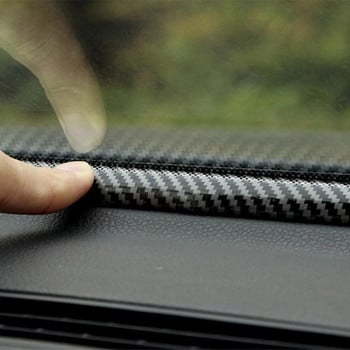 1.6M универсално гумено автоматично табло за прахоустойчиво уплътнение, уплътнителна лента, стикери, пълнеж от въглеродни влакна, уплътнителна лента, празнина на таблото на автомобила