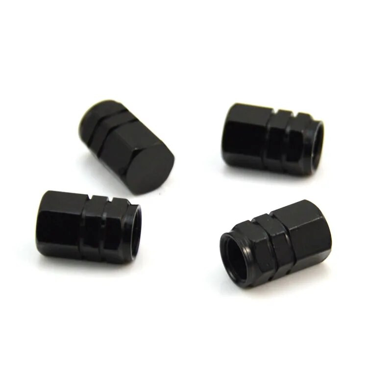 4 tk autode jalgrataste rataste rataste rehvi õhurehv alumiiniumsulamist klapikorgid varre kate Kuusnurkne rehvi ratta ventilatsiooniklapi katted