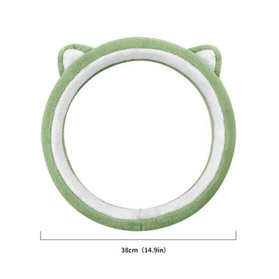 Auto roolikatted libisemisvastased rooliratta kaitsekatted talvised pehmed maasikakaru multifilmid, talvised universaalsed kaunistused