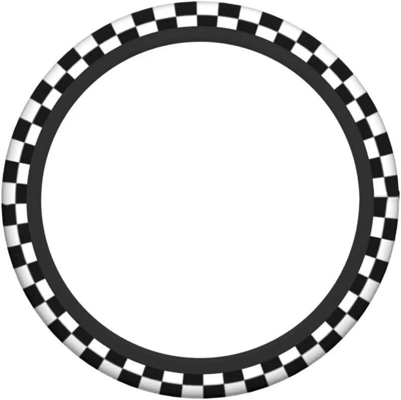 Must-valgeruudulised roolikatted 15-tollised naisteautodele mõeldud universaalsed libisemisvastased neopreenist venivad maasturitarvikud