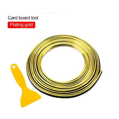 Autode kujundamine universaalne 5 MP tk DIY interjööri vormimisliistud autotarvikud uksekaunistusriba armatuurlaua serva kleebis