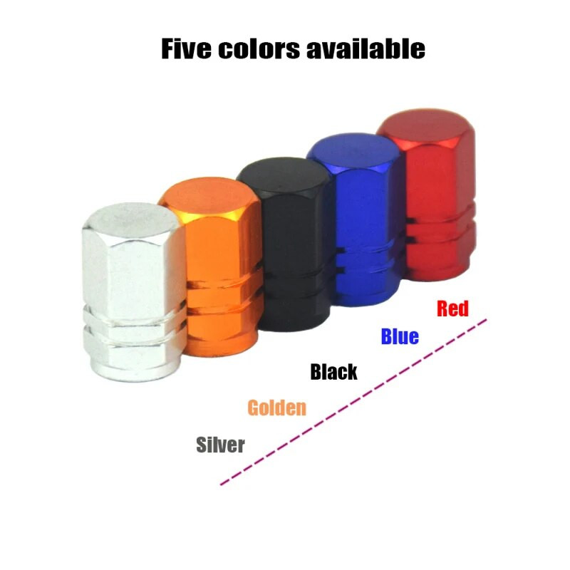 Autode rehvide ventiilide katted Universaalsed õhukorgid, alumiiniumsulamist rehvide klapid, varrekorgid autodele maasturitele veoautodele mootorrattad jalgrattad