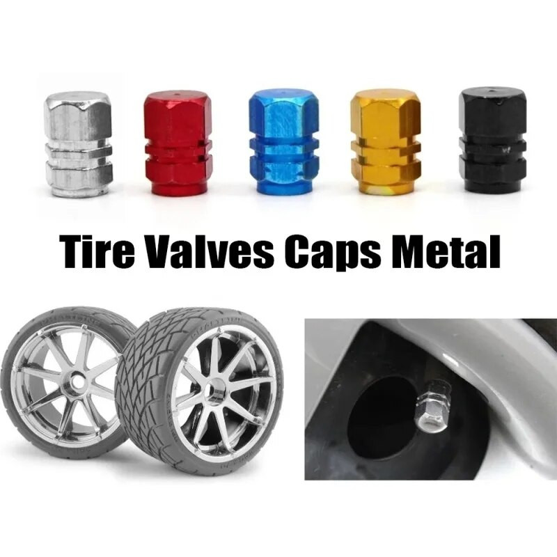 Autode rehvide ventiilide katted Universaalsed õhukorgid, alumiiniumsulamist rehvide klapid, varrekorgid autodele maasturitele veoautodele mootorrattad jalgrattad