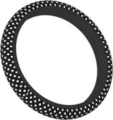 Valge, must täpiline rooliratta kate naistele libisemisvastase auto katte lisatarvikud tüdrukule