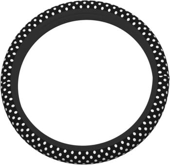 Бяла черна калъфка за волан на точки за жени Противоплъзгаща се автоматична обвивка за кола Аксесоари за момиче