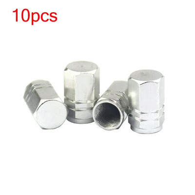 4 tk hõbedane autorehvi ventiili varre kork, nurling Style rehvi klapi kork alumiiniumist rehvi velje varre õhuklapi kork