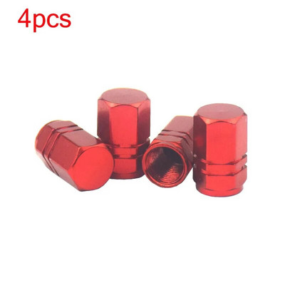 4 tk hõbedane autorehvi ventiili varre kork, nurling Style rehvi klapi kork alumiiniumist rehvi velje varre õhuklapi kork