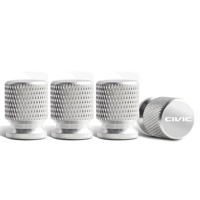 4db Civic Letter Jelvényhez Mugen Power autókerék gumiabroncs szelepsapkák Gumiabroncsszár burkolatok Kiegészítők Styling