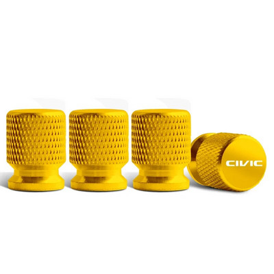 4db Civic Letter Jelvényhez Mugen Power autókerék gumiabroncs szelepsapkák Gumiabroncsszár burkolatok Kiegészítők Styling