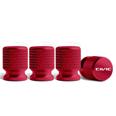 4db Civic Letter Jelvényhez Mugen Power autókerék gumiabroncs szelepsapkák Gumiabroncsszár burkolatok Kiegészítők Styling