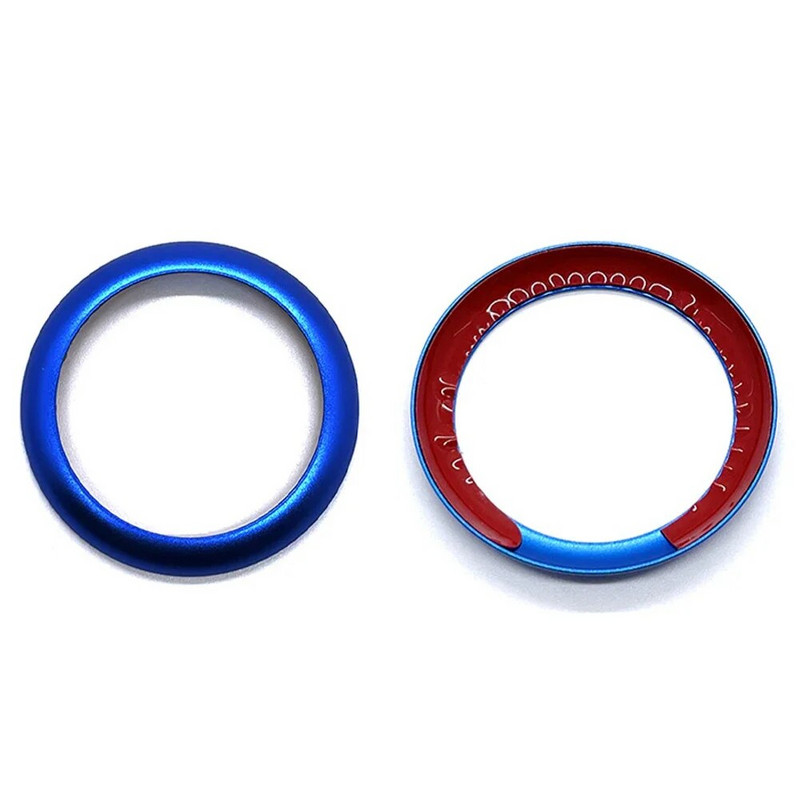 Automašīnas iedarbināšanas apturēšanas pogas gredzena vāka apdares auto dzinēja aizdedzes pogas uzlīme Nissan Qashqai J11 Lafesta Murano X-Trail utt Cima