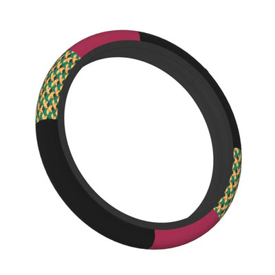 Tomioka uzorak Demon Slayer Navlaka za volan automobila 38 cm protuklizna anime prikladna za stil automobila Dodaci za volan