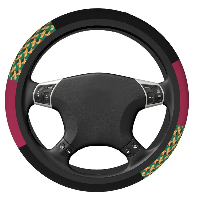 Tomioka uzorak Demon Slayer Navlaka za volan automobila 38 cm protuklizna anime prikladna za stil automobila Dodaci za volan