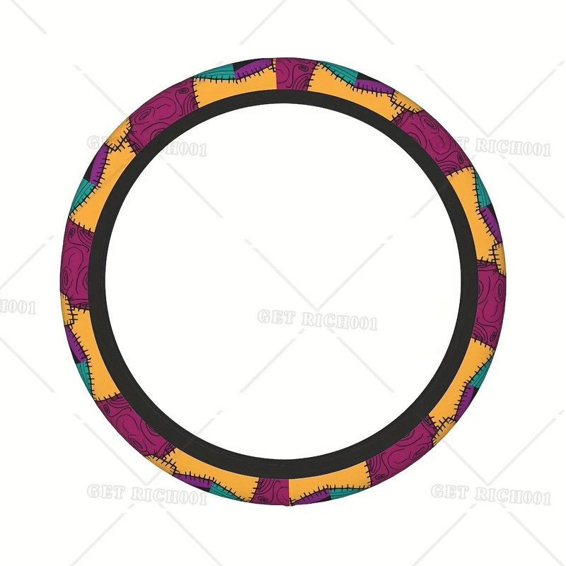 Paksendatud rooliratta kate, universaalne 15-tolline anime-autode kaunistus naistele, sobivad enamikele sedaanmaasturitele