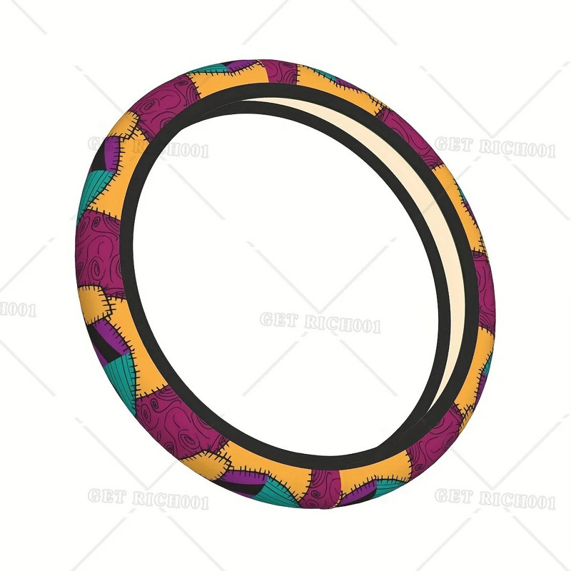 Paksendatud rooliratta kate, universaalne 15-tolline anime-autode kaunistus naistele, sobivad enamikele sedaanmaasturitele