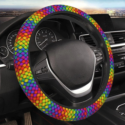 Pride rooliratta kate Rainbow auto ratta ümbris, pehme tüdrukutele, naistele, meestele