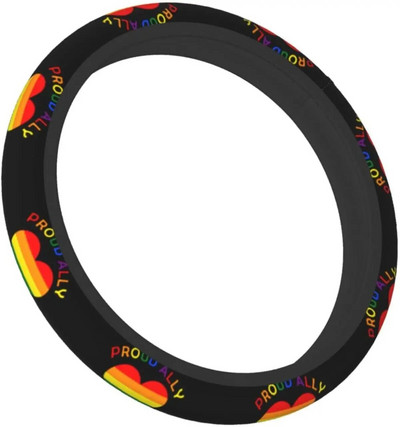 Pride rooliratta kate Rainbow auto ratta ümbris, pehme tüdrukutele, naistele, meestele