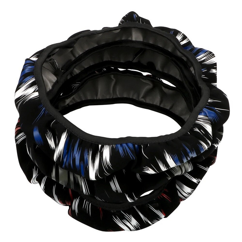 Scrawl Print Divat autó kormánykerék burkolat dekoráció belső lakókocsi utánfutó teherautó terepjáró 4x4 autó tartozékok