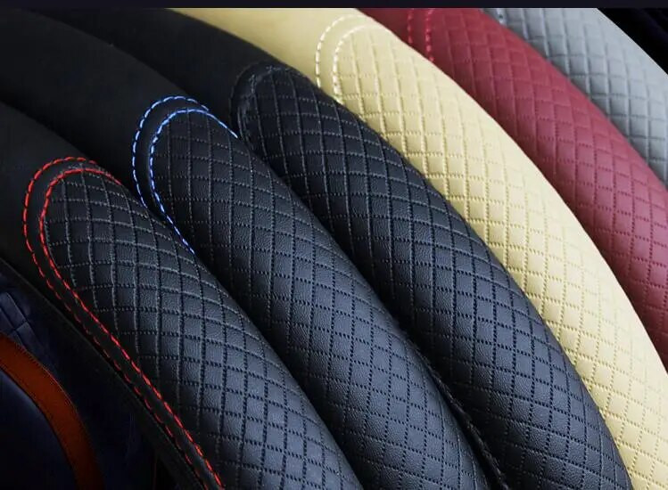 nahkne roolikate Auto stiil Peugeot 208 207 308 RCZ 408 407 307 206 jaoks Citroen C4 C5 C3 C2 C4L Xsara jaoks