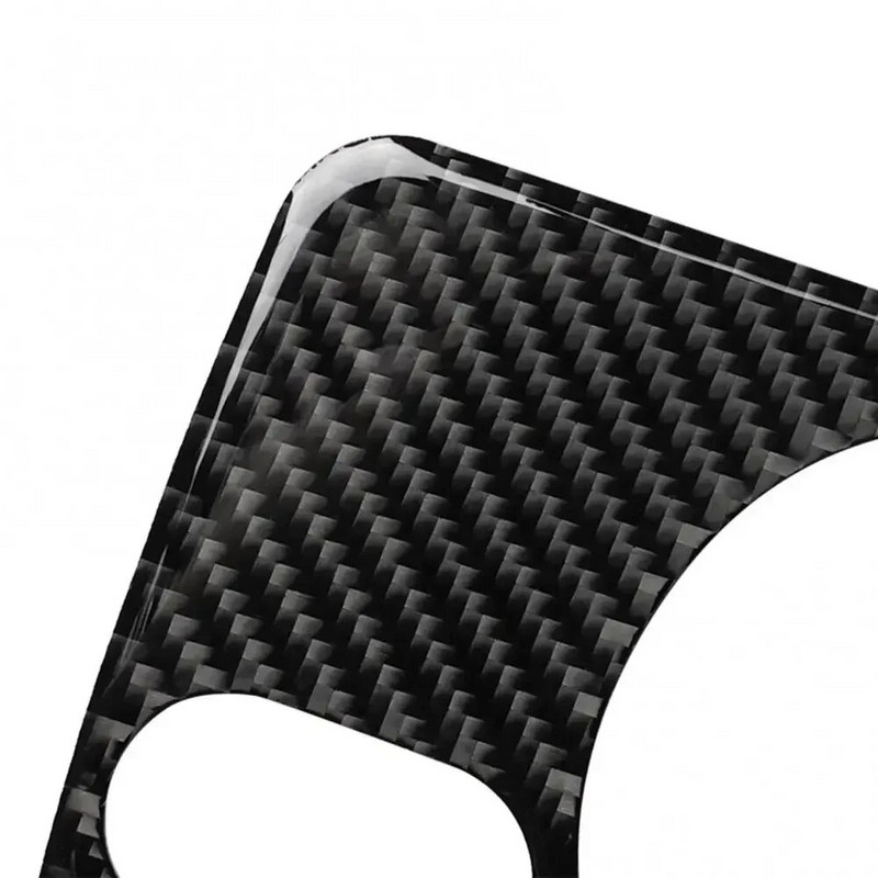 Süsinikkiust esitulede lüliti juhtraami kleebis Kriimustusvastane Lihtsalt paigaldatavad kleebised VW Golf 6 R MK6 Scirocco 09-16