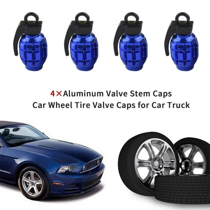 Levegő porvédő sapka gumiabroncs szelep színes motorkerékpár kerék fúvóka Gre-nade alakú kerékszár légszelep porvédő gumiabroncs tartozékok