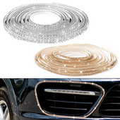 Isekleepuv kristallist kivist lint Blingi kristallkleebis kleebisega kivist kaunistuslint Teemantlint kividest auto juurdepääs