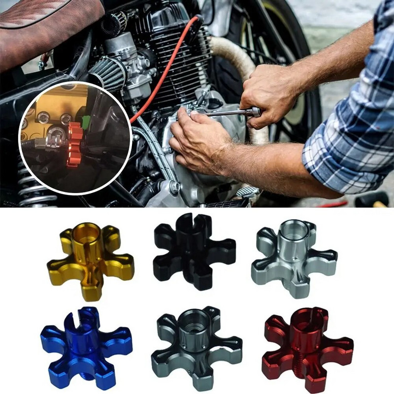 Universalus motociklo sankabos reguliavimo varžtas, aliuminio lydinio sankabos troso reguliatoriaus modifikavimas motociklo M6 priedai