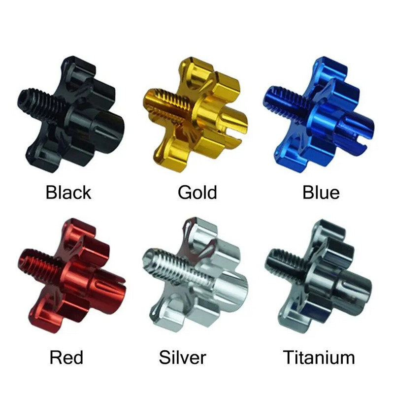 Universalus motociklo sankabos reguliavimo varžtas, aliuminio lydinio sankabos troso reguliatoriaus modifikavimas motociklo M6 priedai