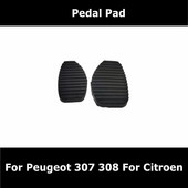 213015 213026 450412 450413 Autótartozékok Kuplung pedálbetét Fékpedálbetét Peugeot 307 308-hoz Citroen Senna Picasso-hoz