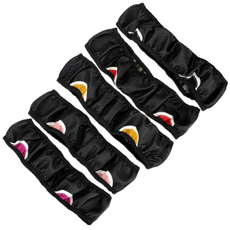 LEEPEE cute karikatūra kaķu ausu stūres pārsegs Universālie automobiļu stila auto stūres rata roktura pārsegi Auto apdare